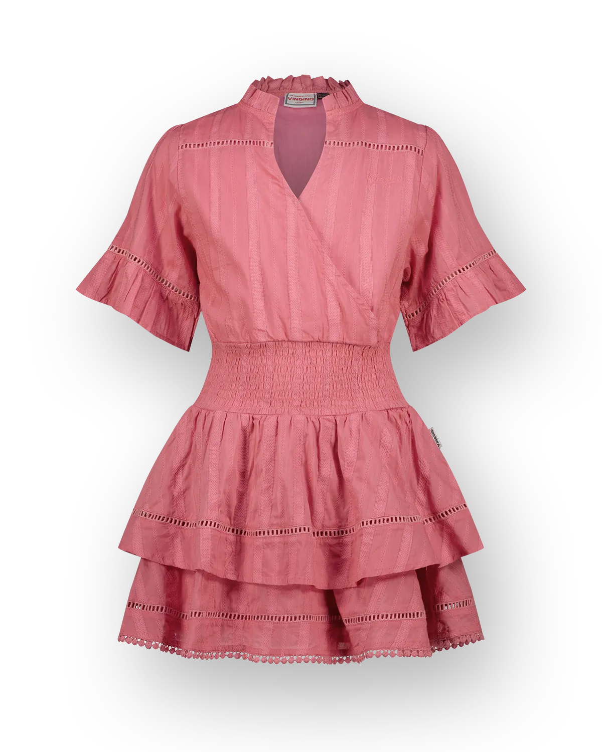 Vingino zomer jurk meisjes - roze - Pevy