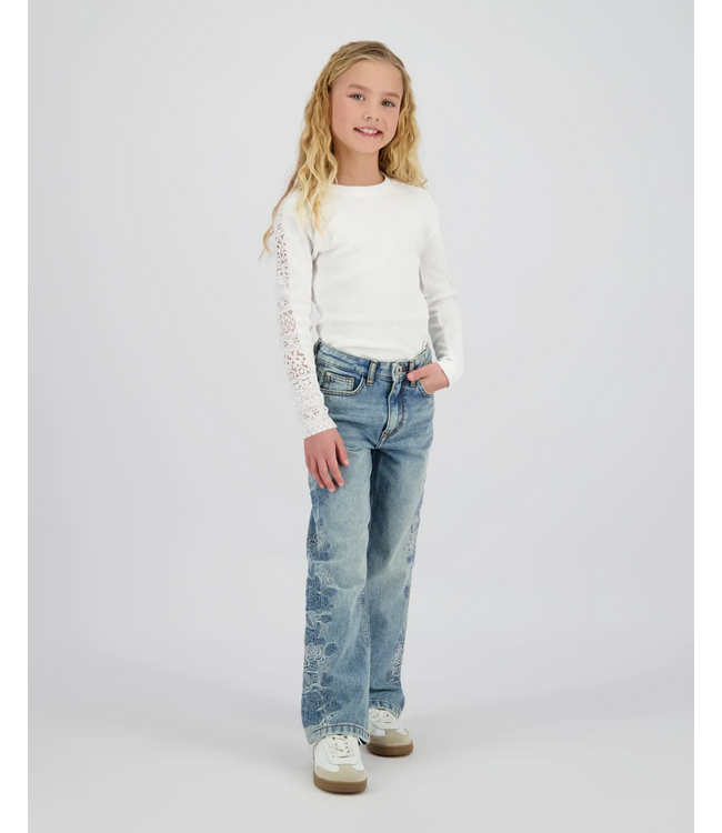 Vingino zomer t-shirt meisjes - wit - Jaisi