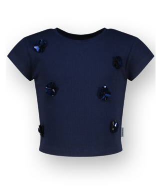 Vingino zomer t-shirt meisjes - blauw - Jessie