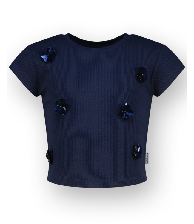 Vingino zomer t-shirt meisjes - blauw - Jessie