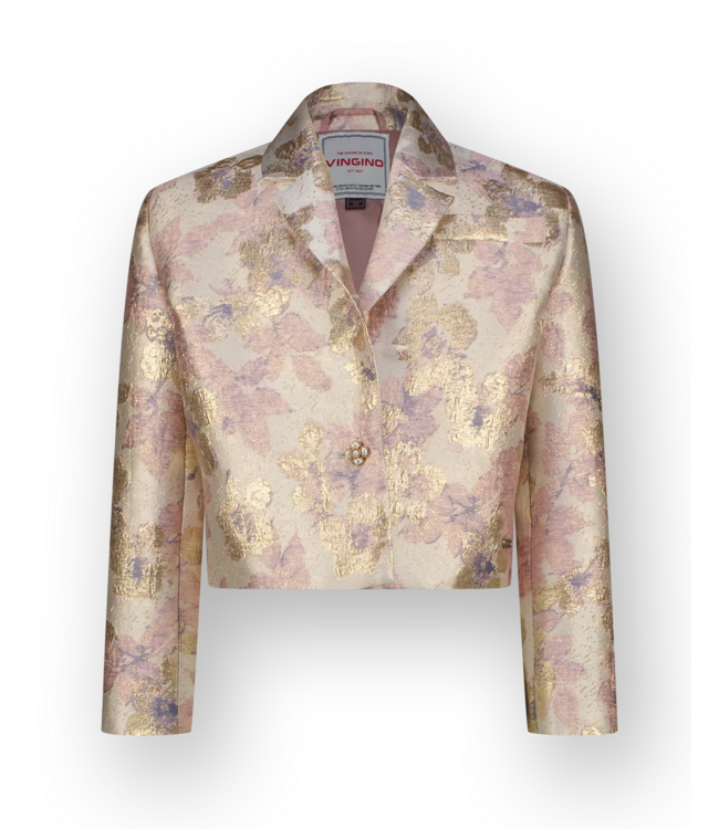 Vingino zomer blazer meisjes - beige - Tooske