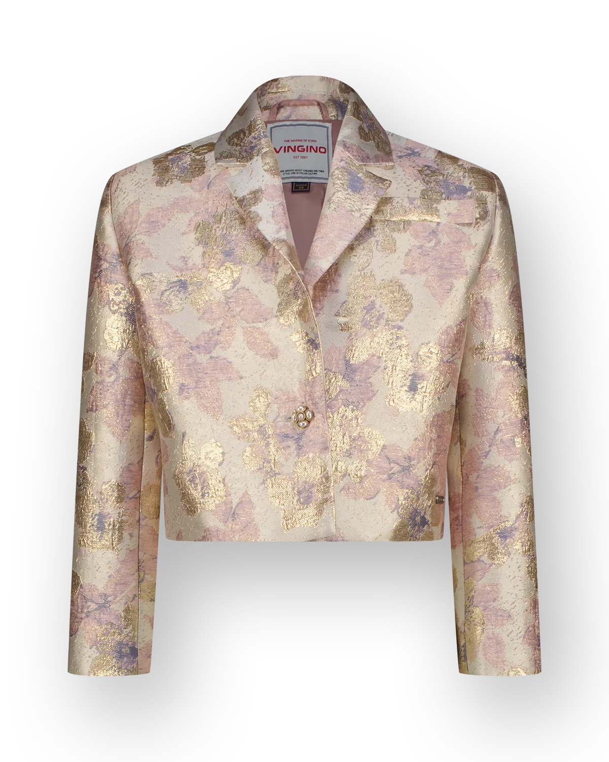 Vingino zomer blazer meisjes - beige - Tooske