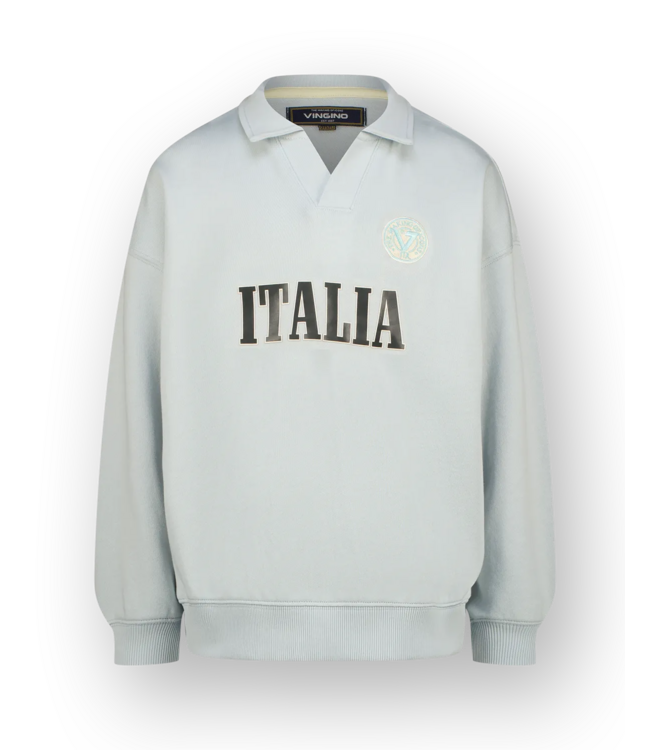 Vingino zomer sweater jongens - blauw - Nico - oversized