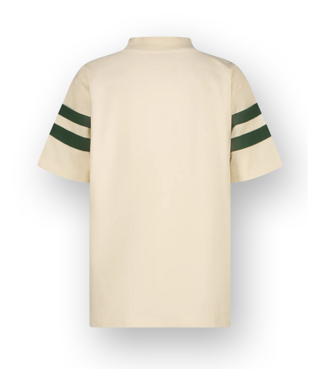 Vingino zomer t-shirt jongens - off white - Hoyt - oversized