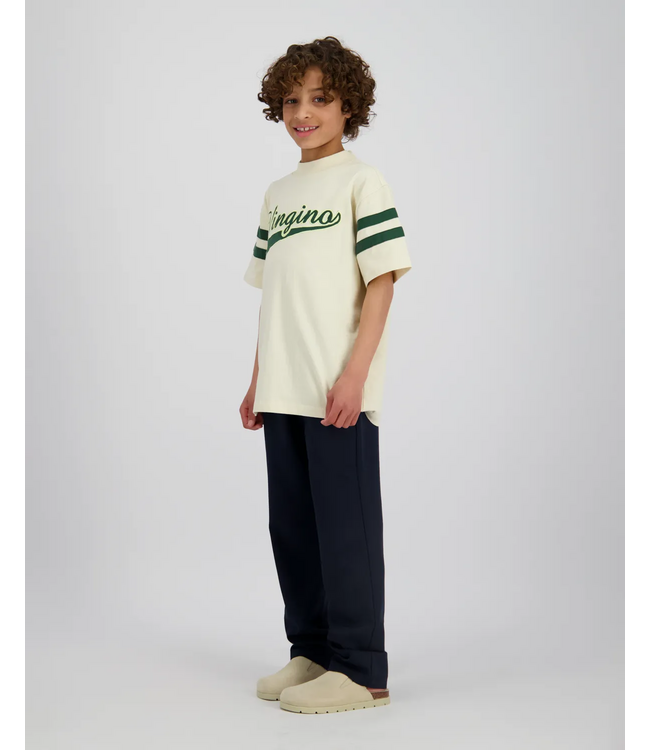 Vingino zomer t-shirt jongens - off white - Hoyt - oversized