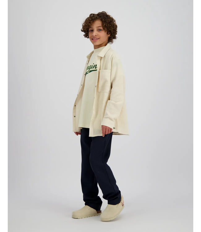 Vingino zomer t-shirt jongens - off white - Hoyt - oversized