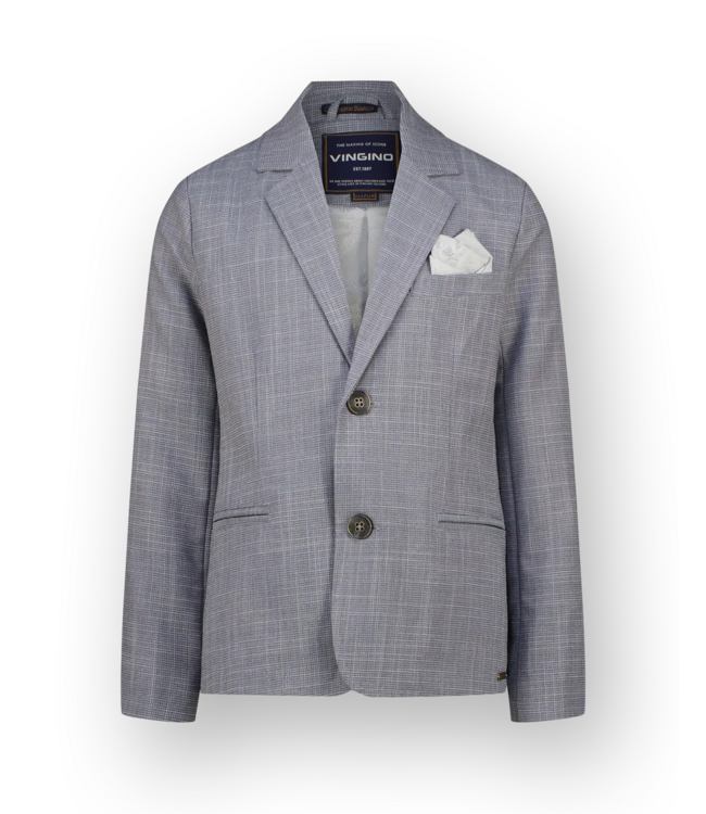 Vingino zomer blazer jongens - blauw - Tito