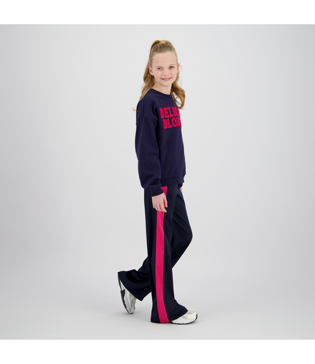 Raizzed zomer broek meisjes - blauw - Penna - wide leg