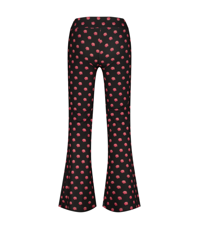 Raizzed zomer broek meisjes - zwart - Parisa - wide leg