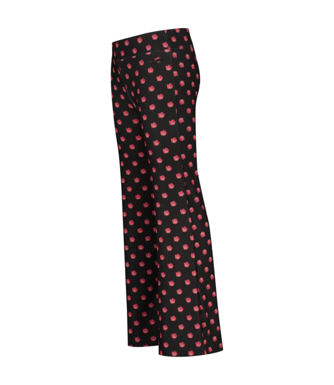 Raizzed zomer broek meisjes - zwart - Parisa - wide leg