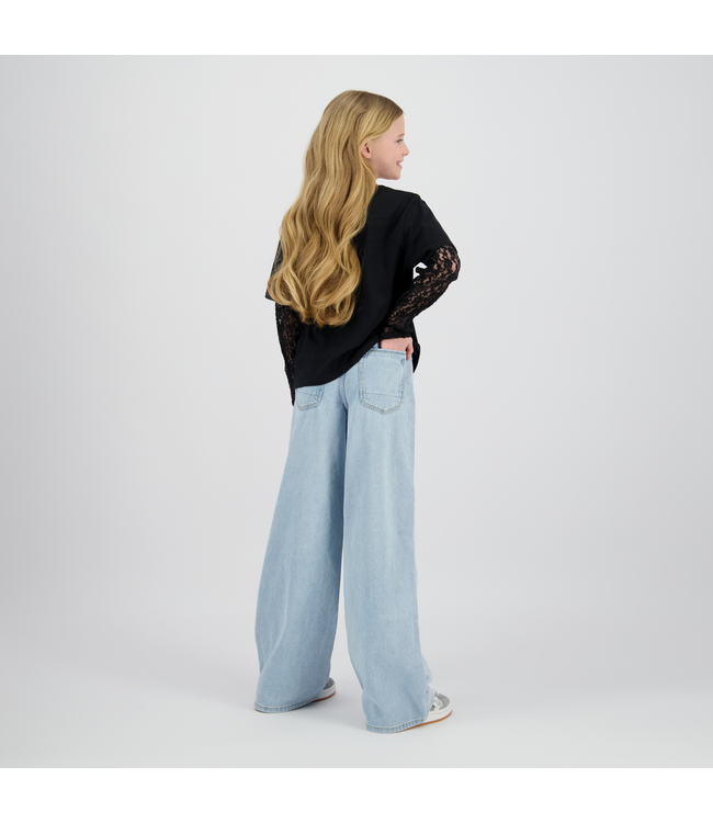 Raizzed zomer t-shirt meisjes - zwart - Tanya