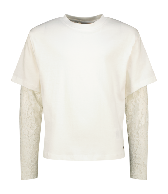 Raizzed zomer t-shirt meisjes - wit - Tanya