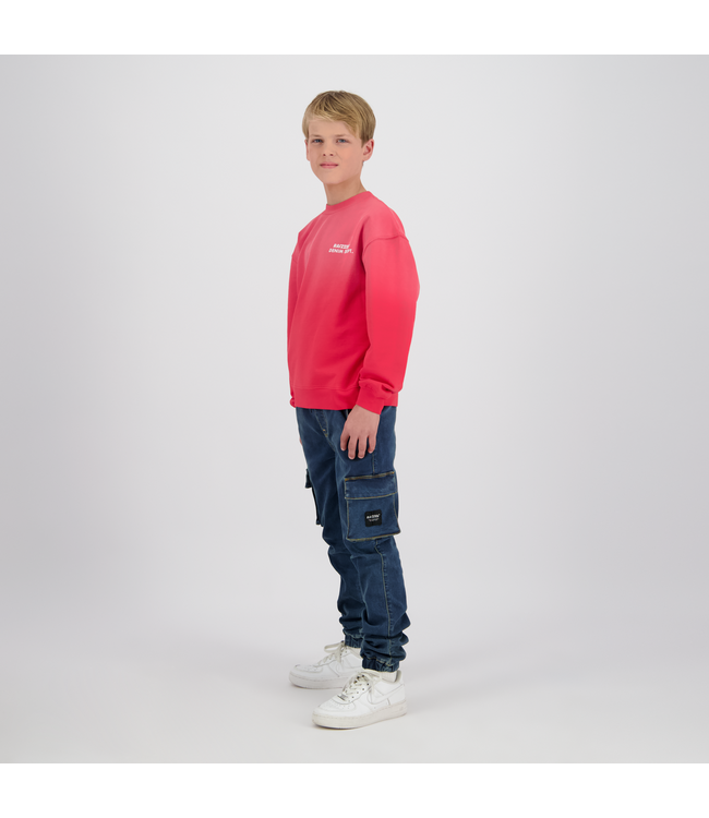 Raizzed zomer sweater jongens - rood - Nover - boxy fit
