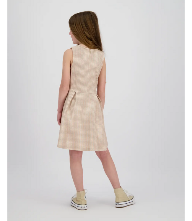 Vingino zomer jurk meisjes - taupe - Peline