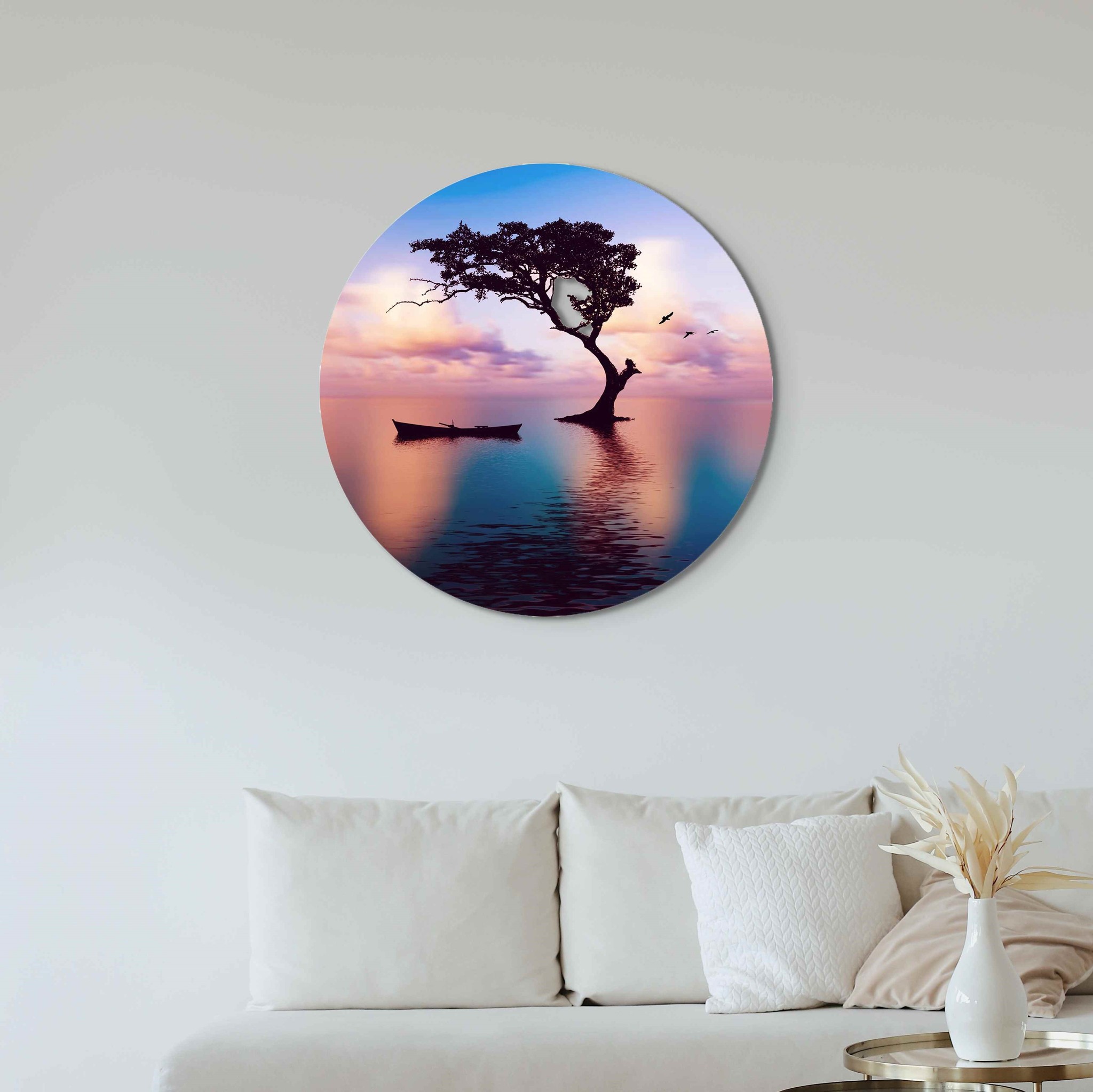 Plexiglas schilderij boot