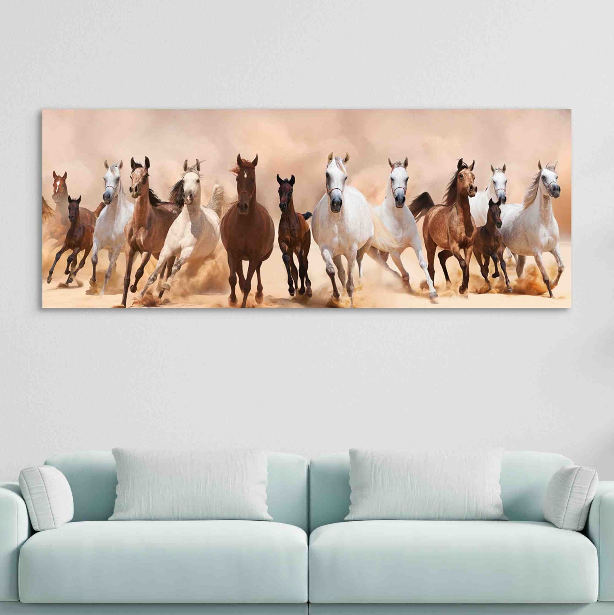 Plexiglas schilderij paarden