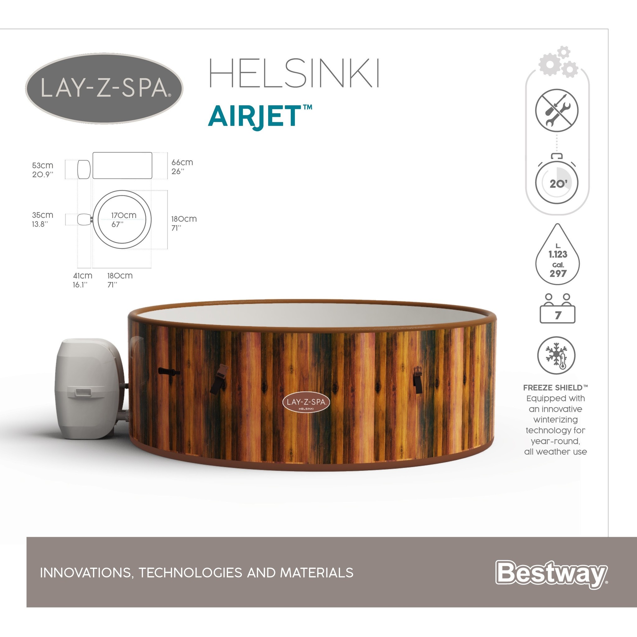 Lay-Z-spa Helsinki