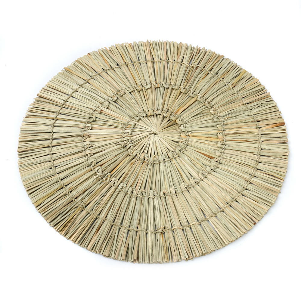 De Alang Alang Placemat - Rond - Naturel