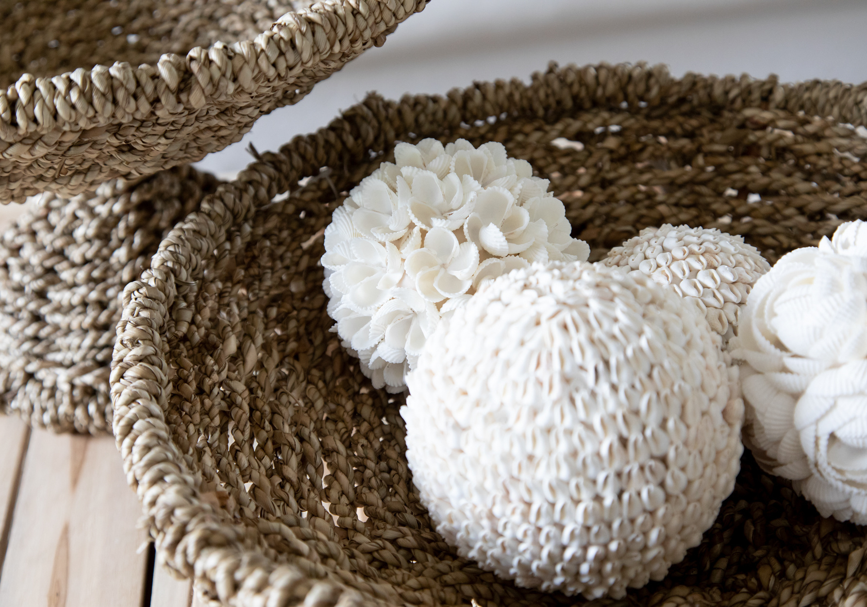 De Bubble Shell Balhanger - Wit - L