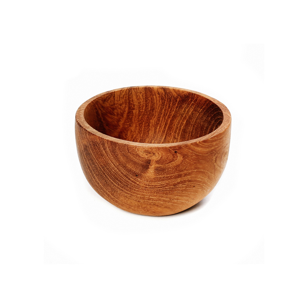 De Teak Wortel Zout Beker - XS