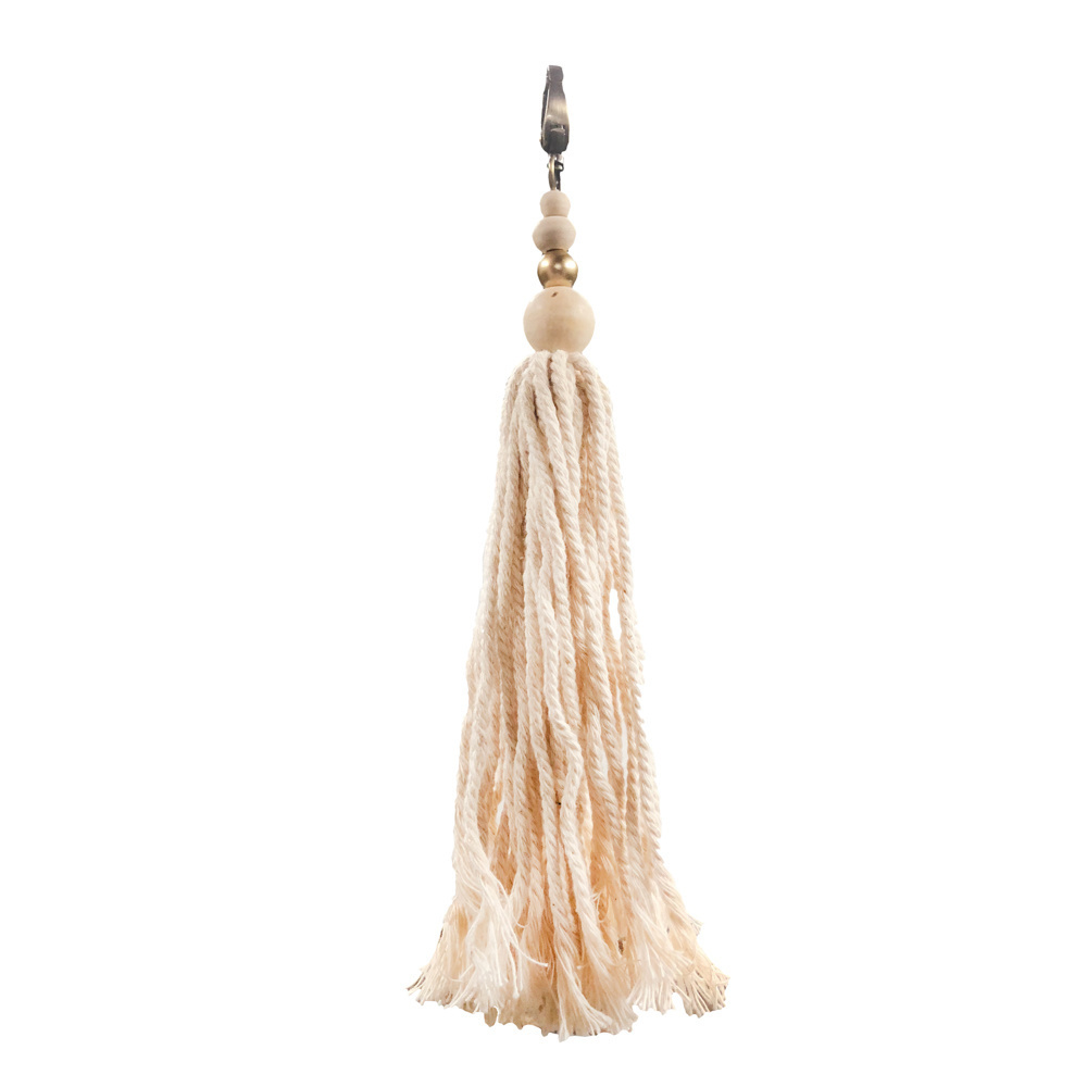De Cotton Wood Sleutelhanger - Naturel