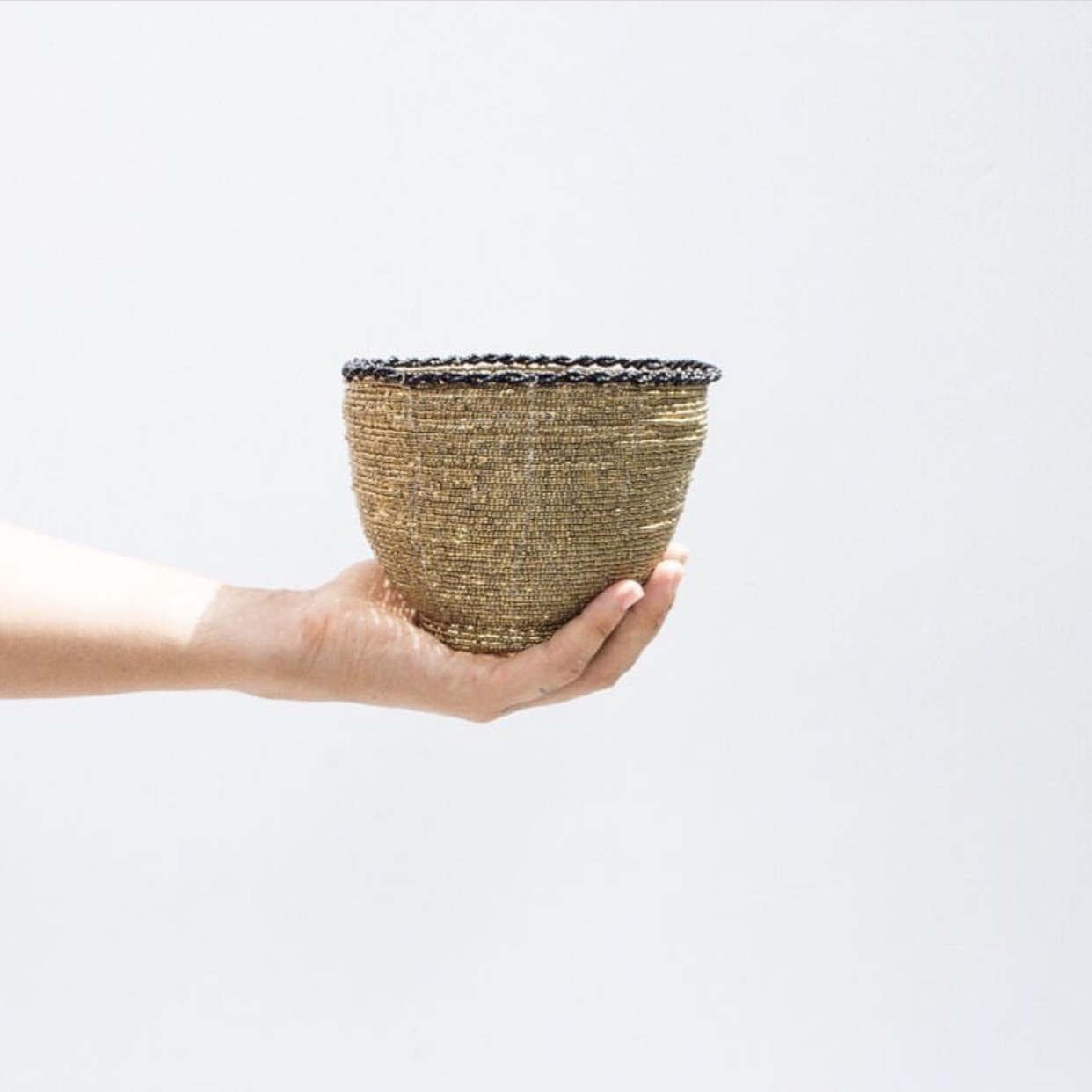 De Beaded Snoepjeskom - Goud - M