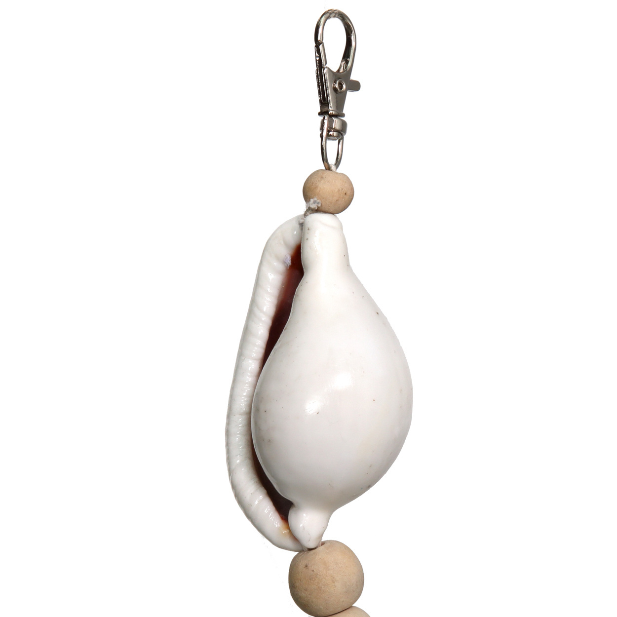 De Togian Sleutelhanger - Naturel Wit