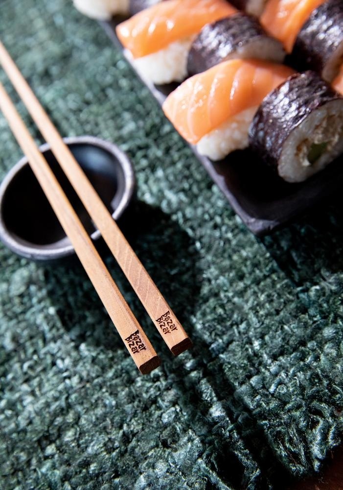 De Teak Wortel Chop Sticks