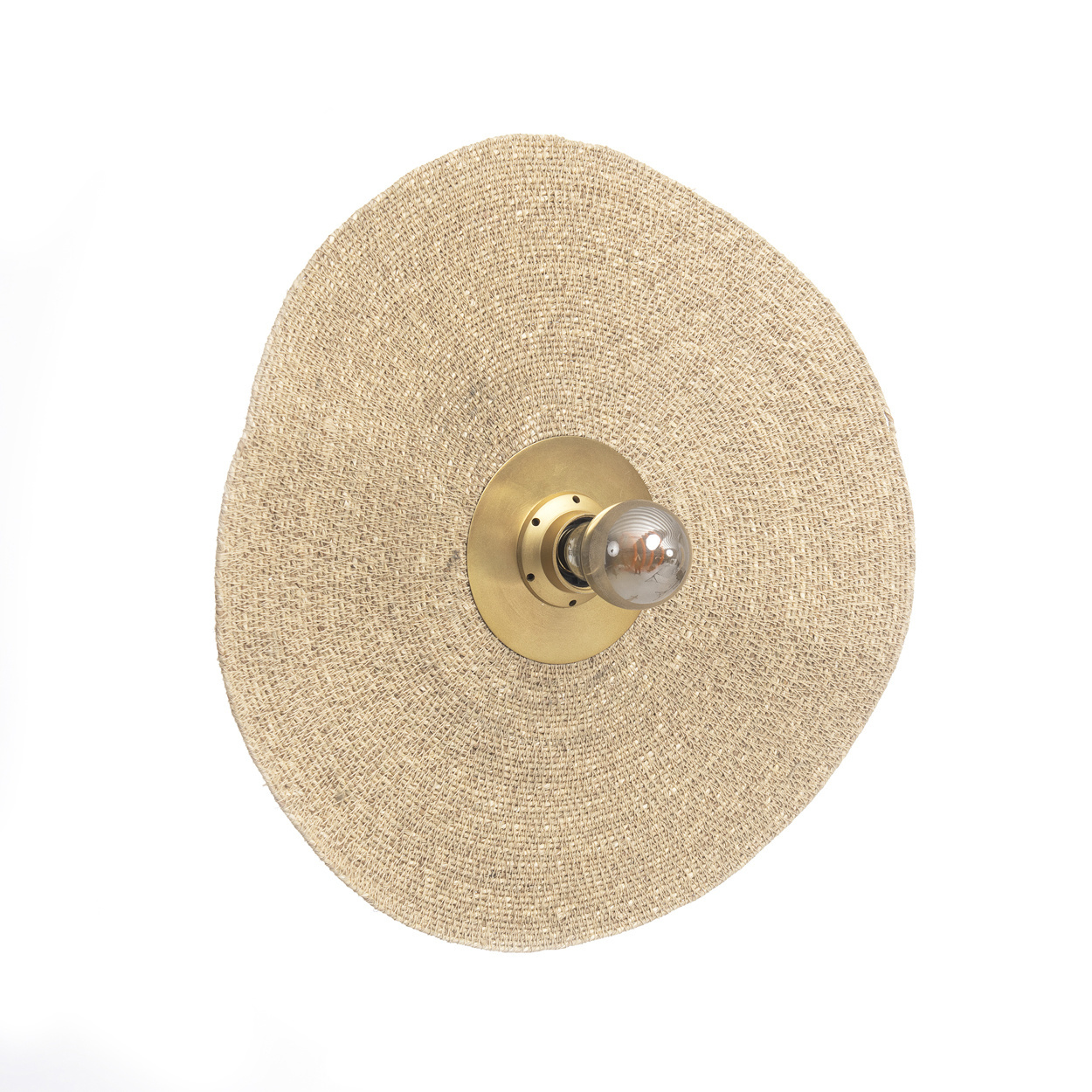 De Let's Groove Wandlamp - Messing Naturel - M