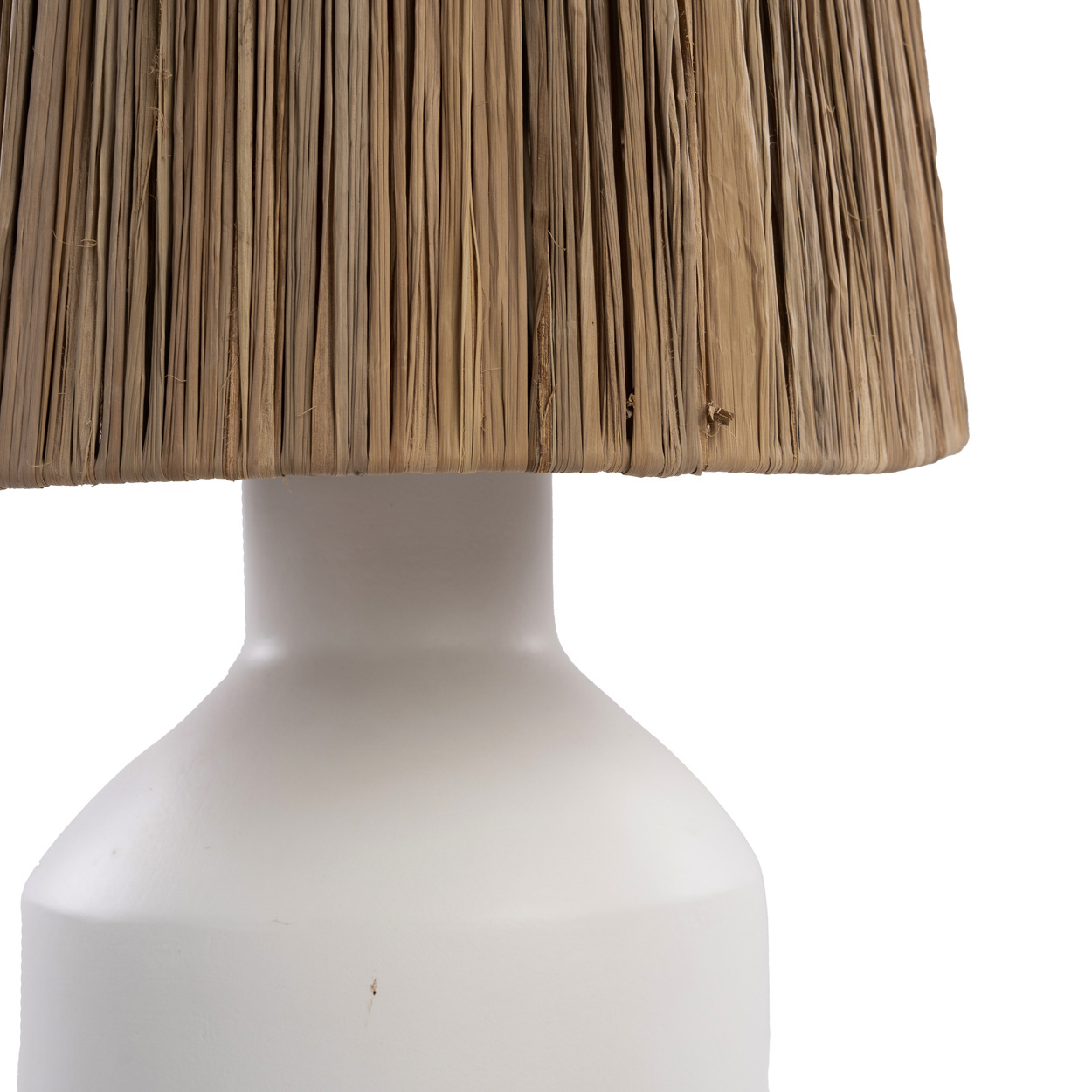 De Bedouin Tafellamp - Wit Naturel