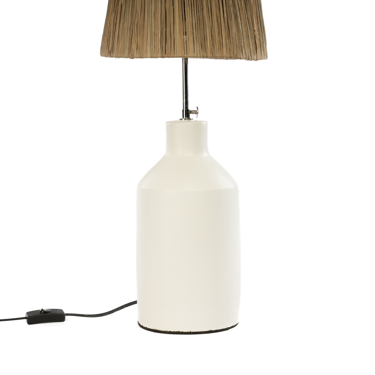 De Bedouin Tafellamp - Wit Naturel