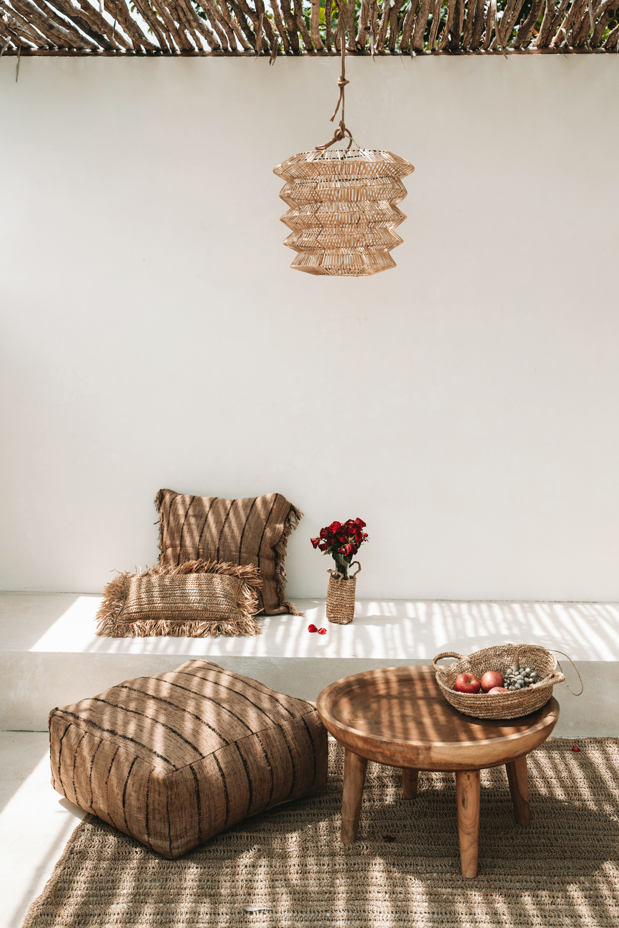 De Raffia Flessenhouder