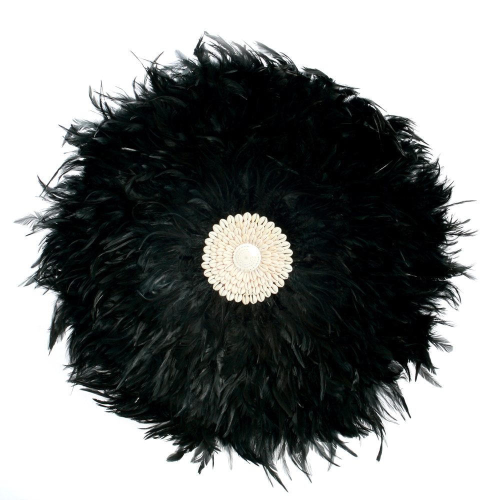 De Coastal Juju Muurdecoratie - Zwart - L