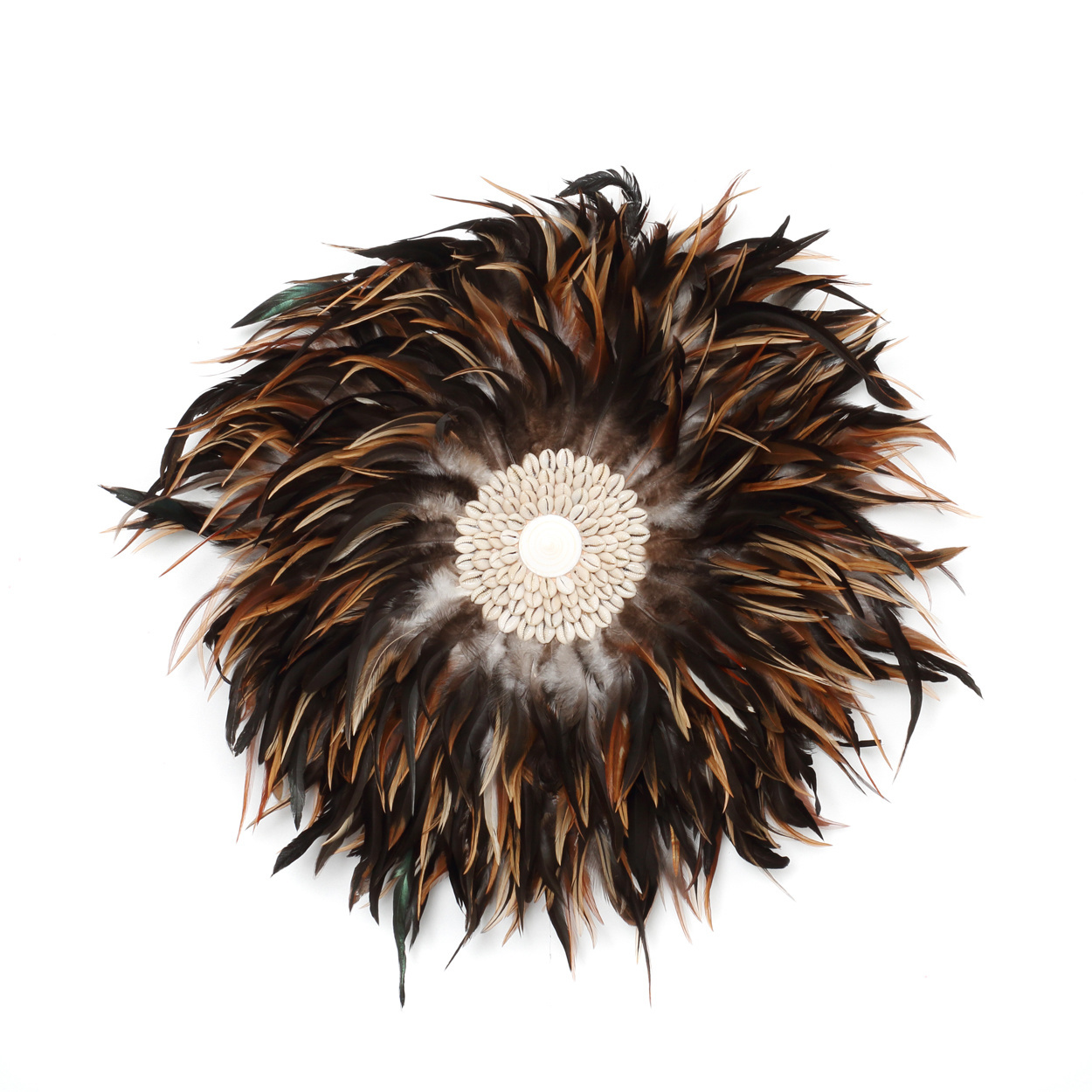 De Coastal Juju Muurdecoratie - Zwart Bruin - M