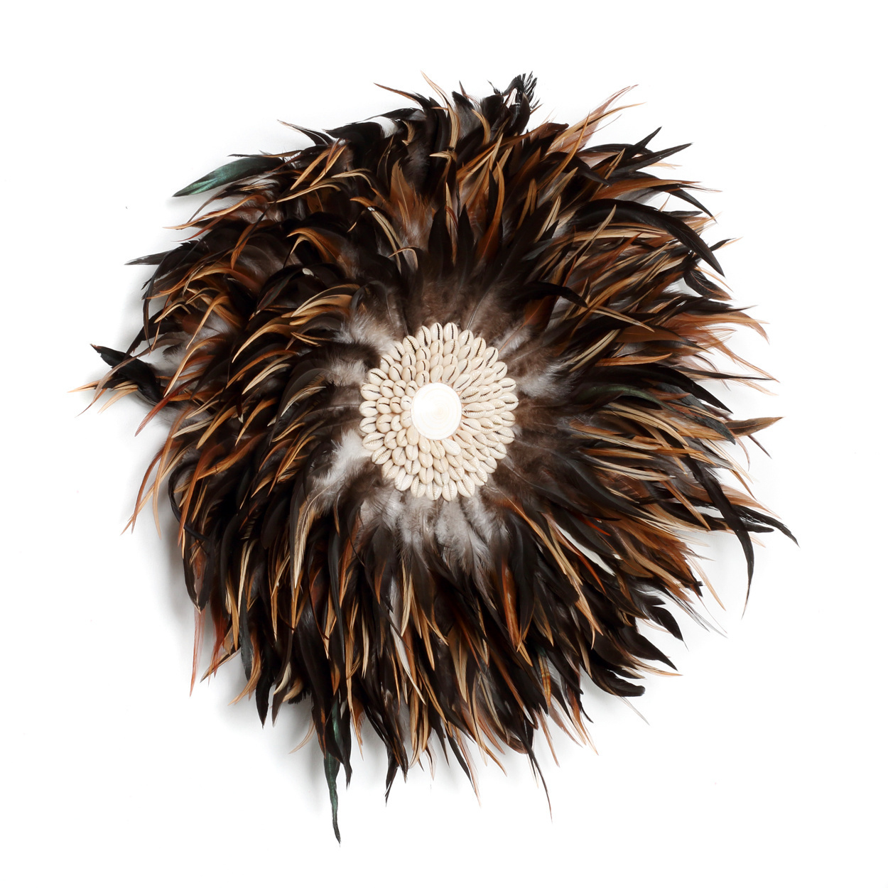 De Coastal Juju Muurdecoratie - Zwart Bruin - M