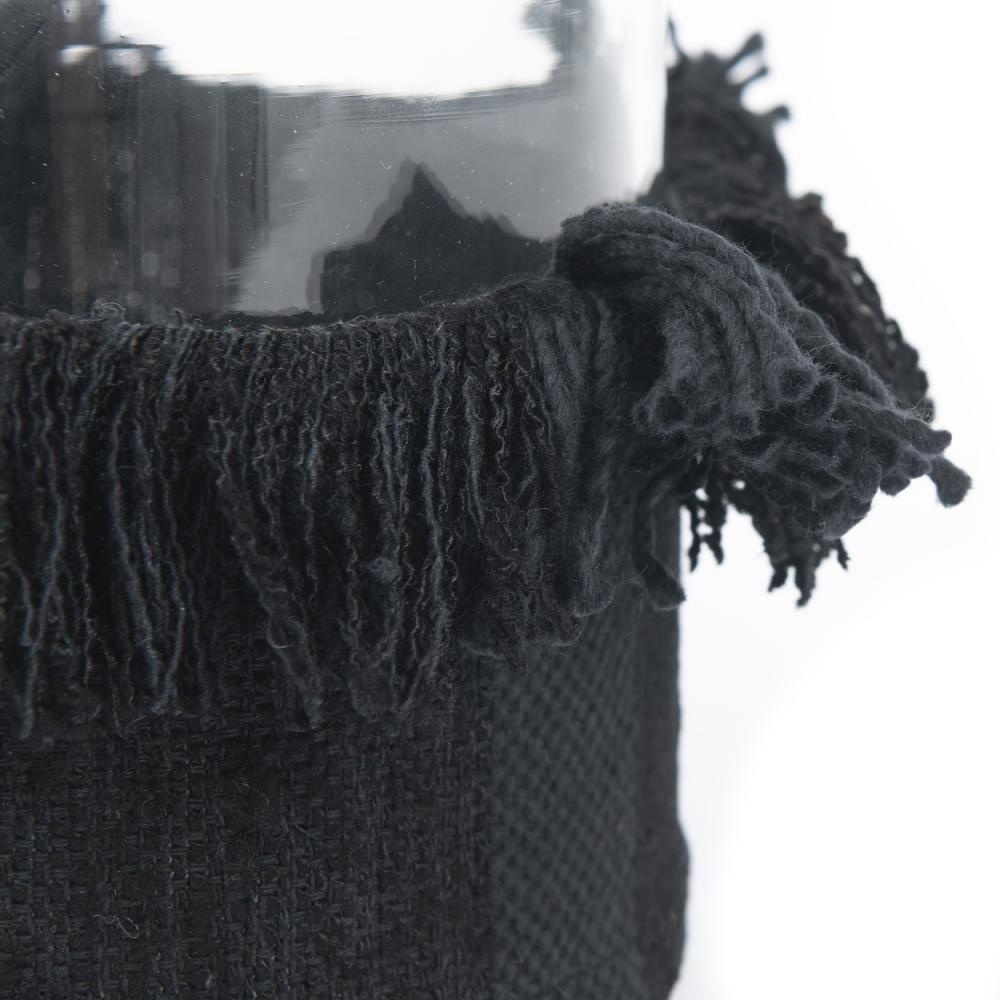 De Oh My Gee Kaarsenhouder - Zwart Velvet - XXL
