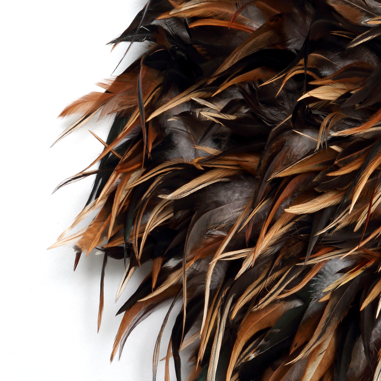 De Coastal Juju Muurdecoratie - Zwart Bruin - L