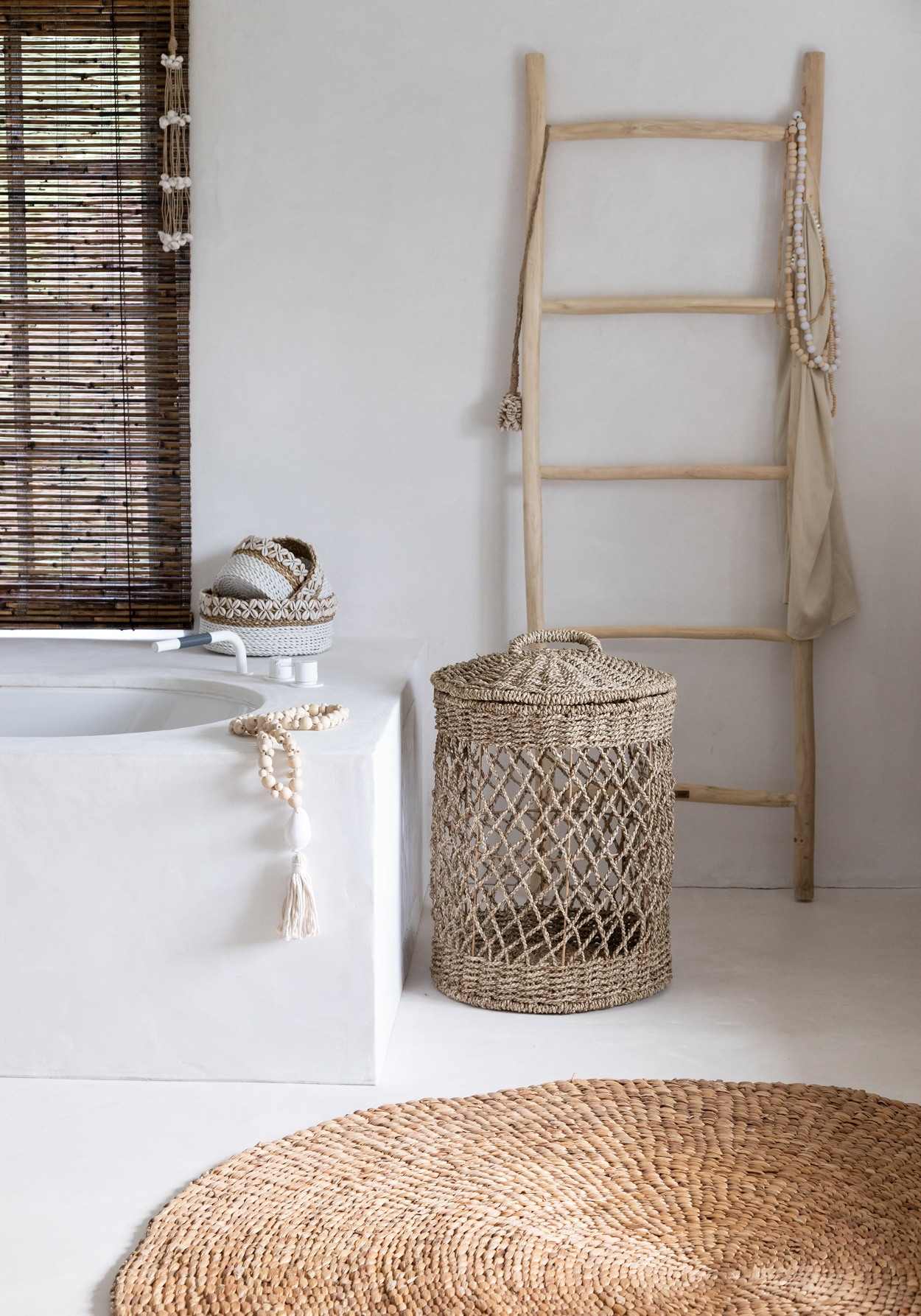 De Kubu Halsketting - Naturel Wit