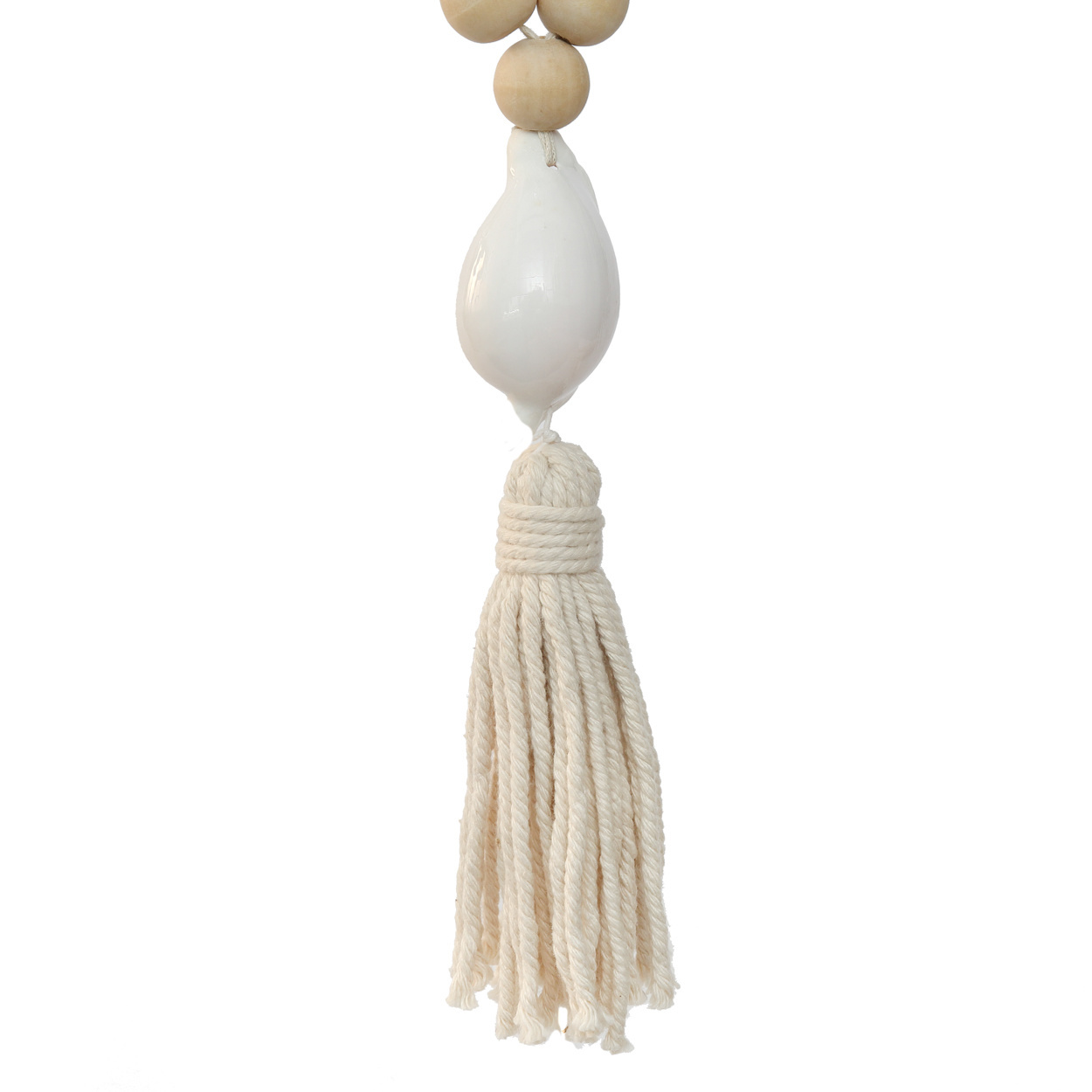 De Kubu Halsketting - Naturel Wit
