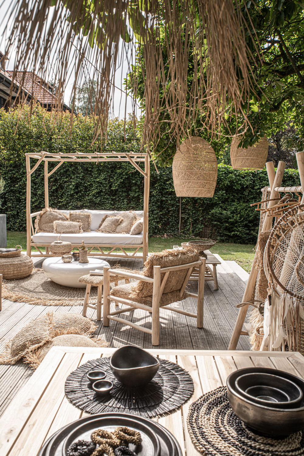 Het Terracotta Burned Bord - Zwart - L