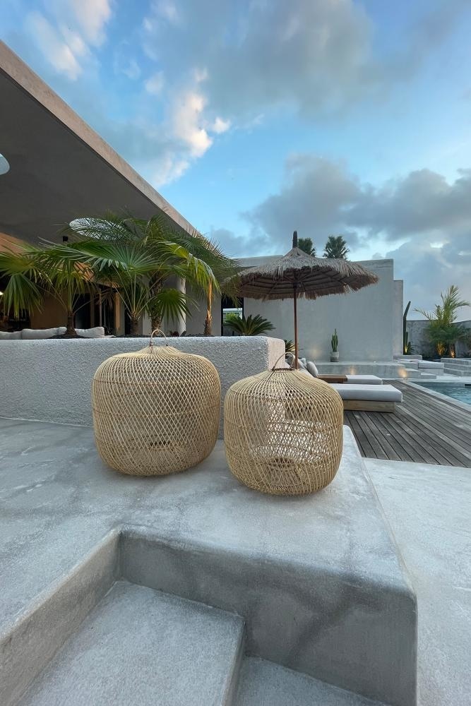 De Batu Bolong Hanglamp - Naturel - M