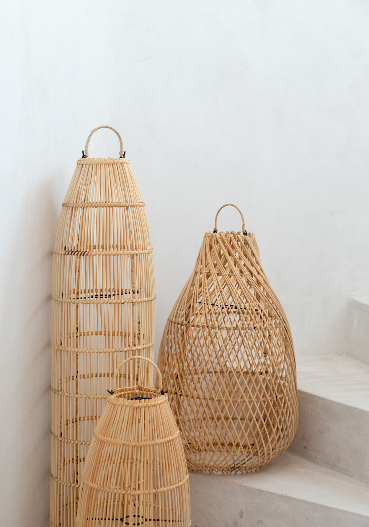 De Fish Trap Hanglamp - Natural - L