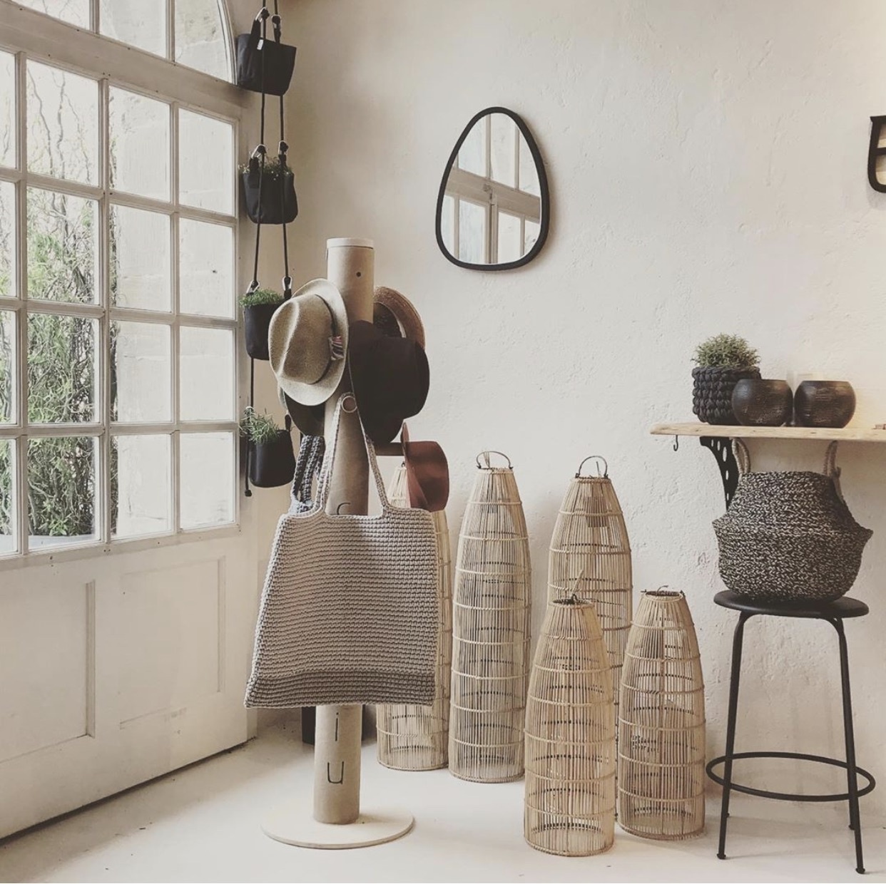 De Fish Trap Hanglamp - Natural - L