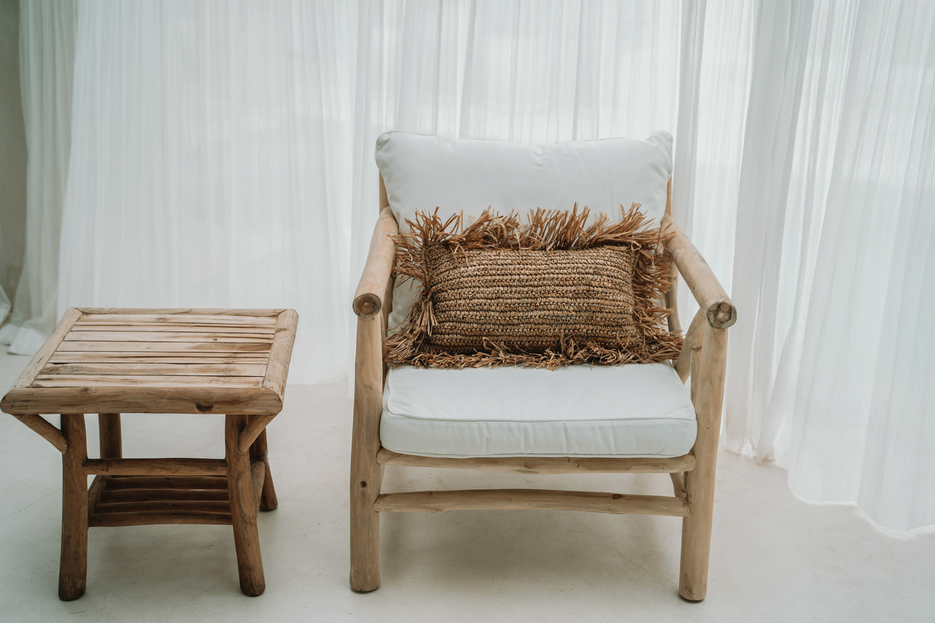 De Tulum Bijzettafel - Naturel
