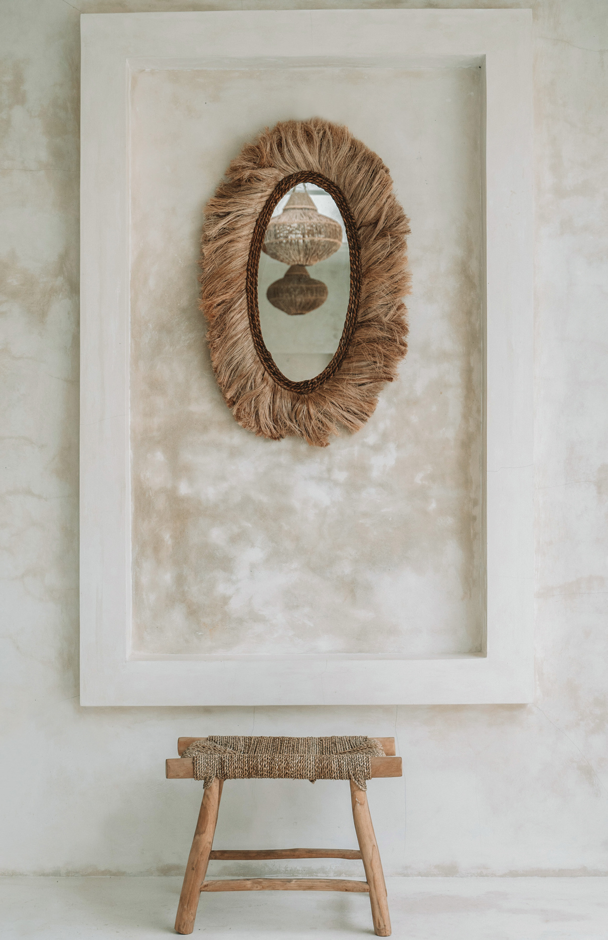 De Porto Seagrass Stoel - Naturel - M