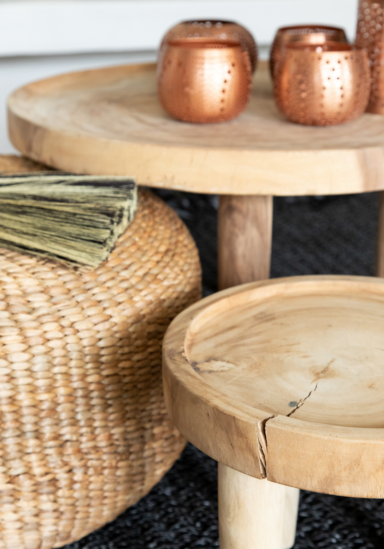 De Samanea Bijzettafel - Naturel