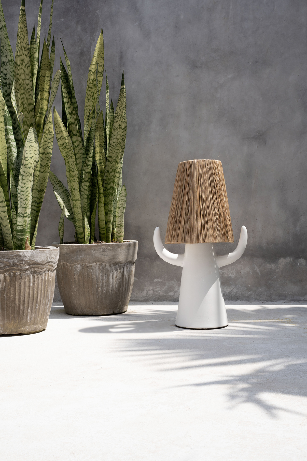 De Billy Bob Tafellamp - Wit Naturel
