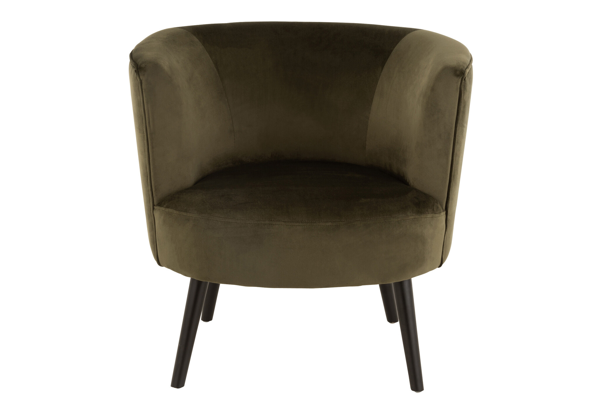 CHAIR TUB TEXTILE/WOOD GREEN
