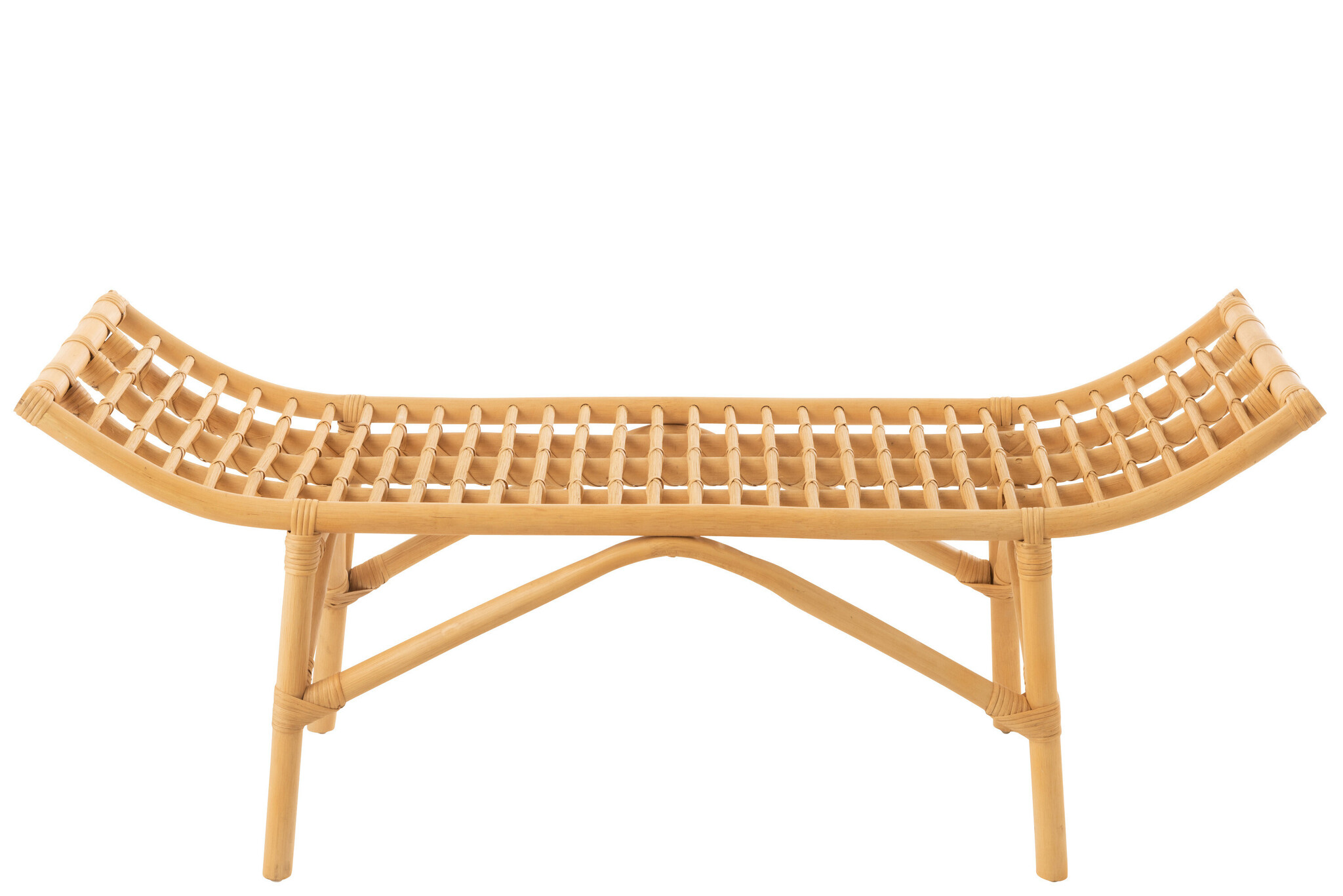 BENCH ANA RATTAN NATURAL