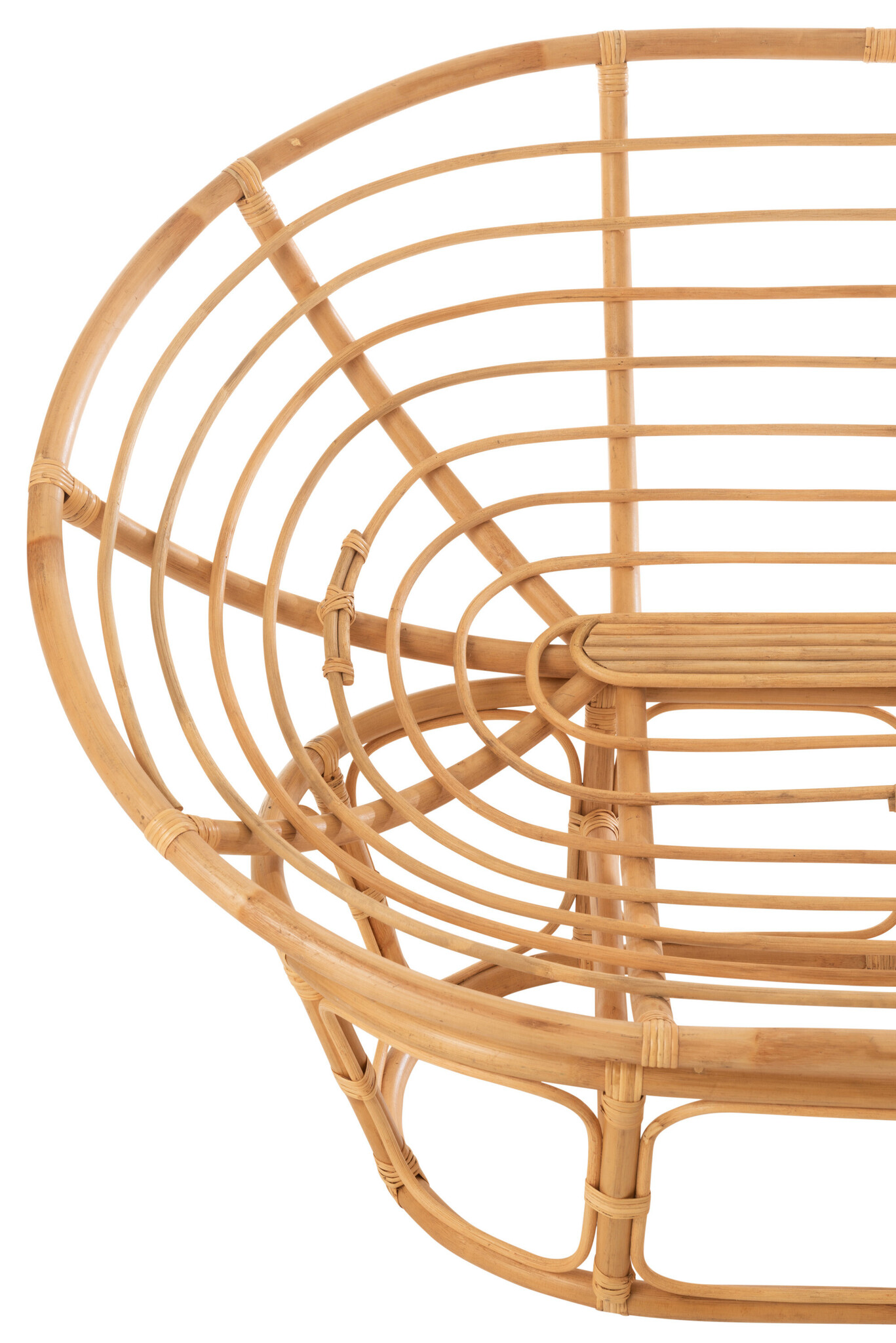 SEAT RONI CUSHION RAT NAT/WH